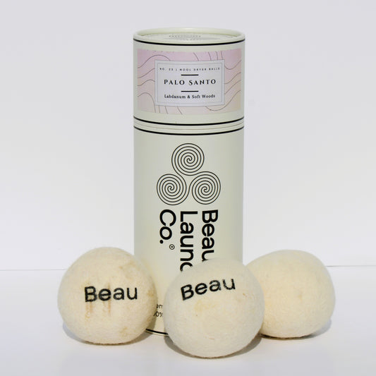 Palo Santo Scented & Softening Wool Dryer Balls