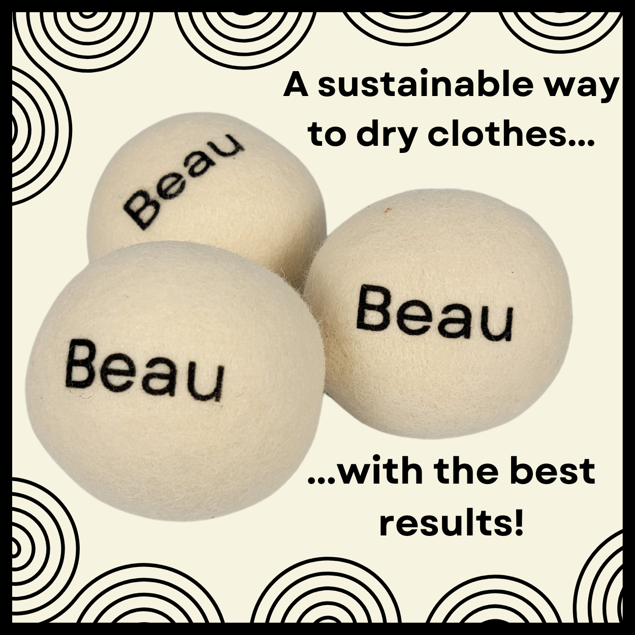 Fall Weather Scented & Softening Dryer Balls